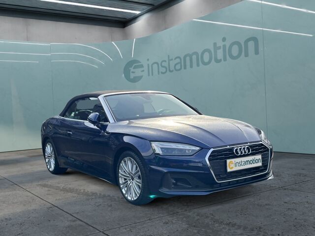 Blau Gebraucht 2024 Audi A5 Cabriolet Sport Cabrio | 45.800 € (Teuer) - Bild 1/2