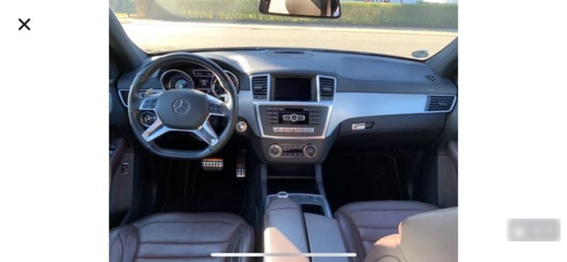 Gebraucht Mercedes ML63 AMG 551 PS (405 kW) 2012 Schwarz SUV