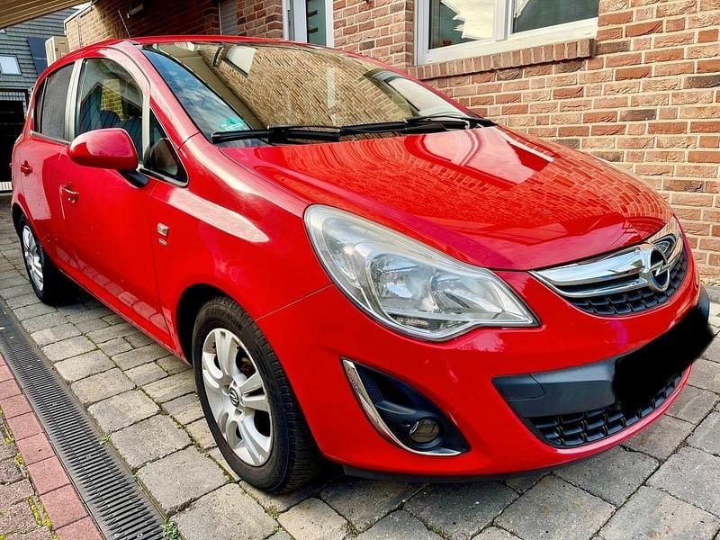 Rot Gebraucht 2011 Opel Corsa Satellite Kleinwagen | 6.500 € (Fairer Preis) - Bild 1/4