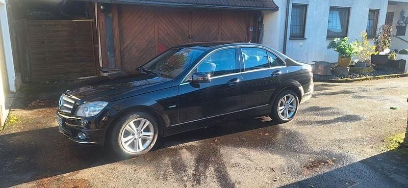 Schwarz Gebraucht 2008 Mercedes C180 Elegance Limousine | 5.500 € (Guter Preis) - Bild 1/4