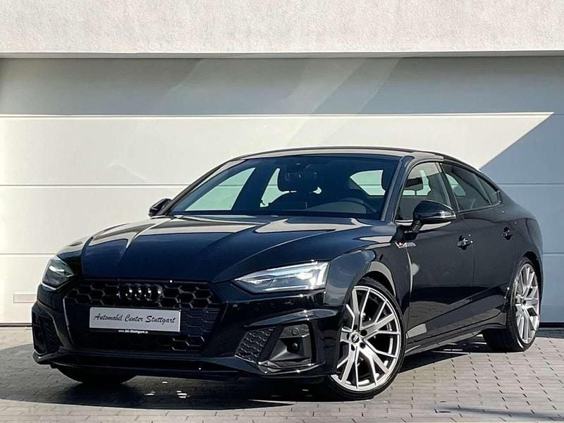 Mythosschwarz Gebraucht 2022 Audi A5 Sportback Competition Coupé | 34.450 € (Guter Preis) - Bild 1/4