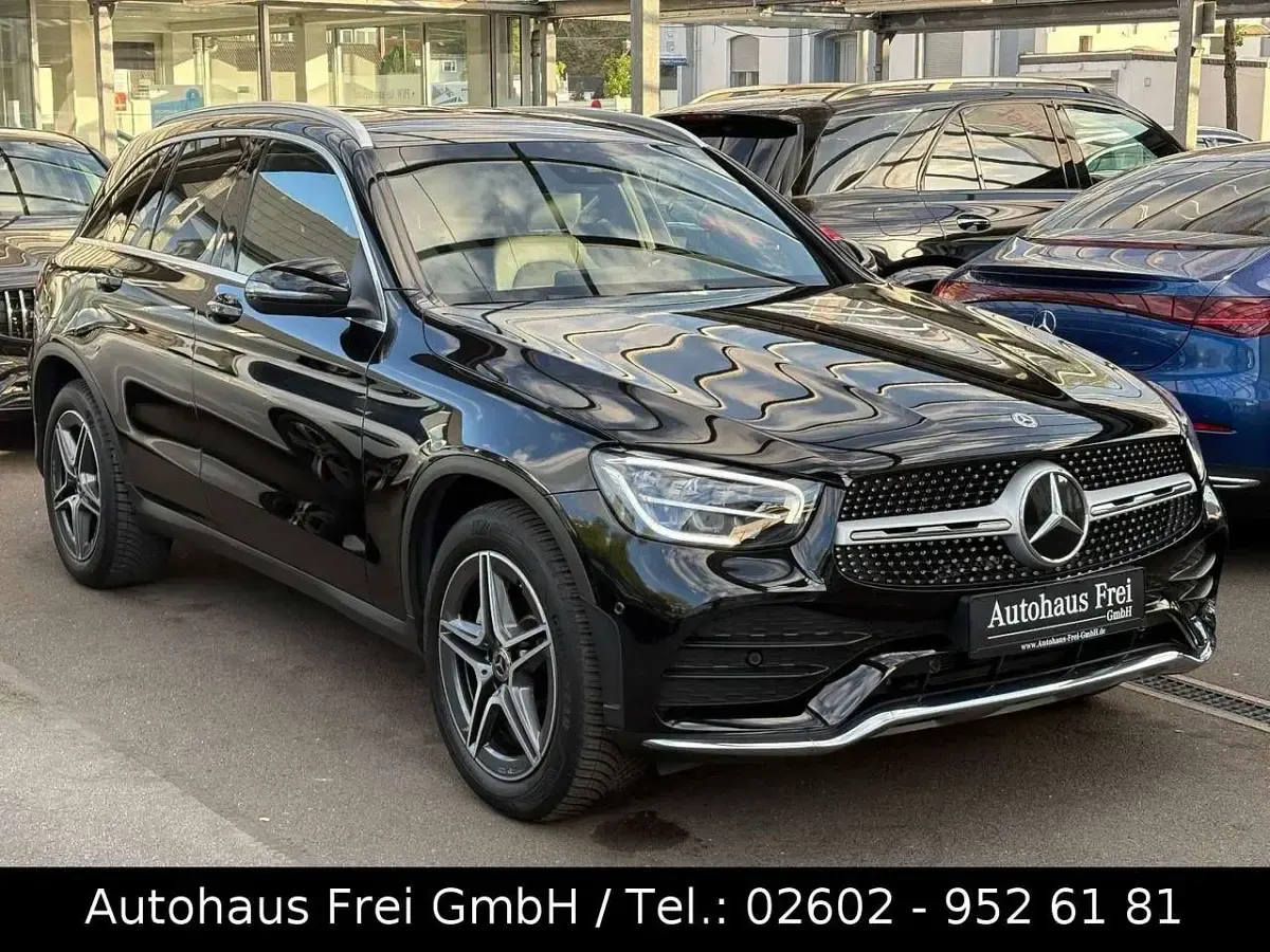 Gebraucht Mercedes GLC200 AMG 211 PS (155 kW) 2019 Schwarz SUV