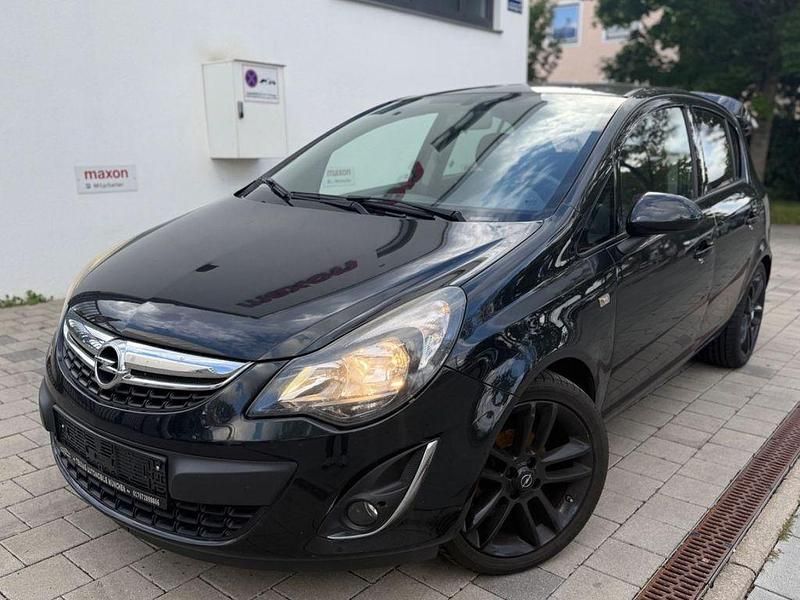 Gebraucht Opel Corsa Color Edition 87 PS (63 kW) 2013 Schwarz Limousine