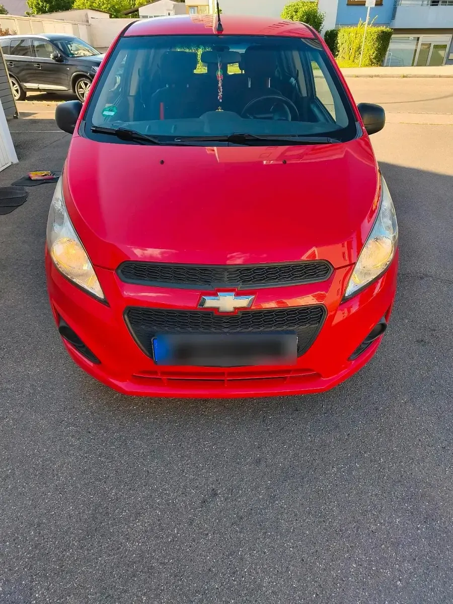 Gebraucht Chevrolet Spark 68 PS (50 kW) 2013 Rot Kleinwagen