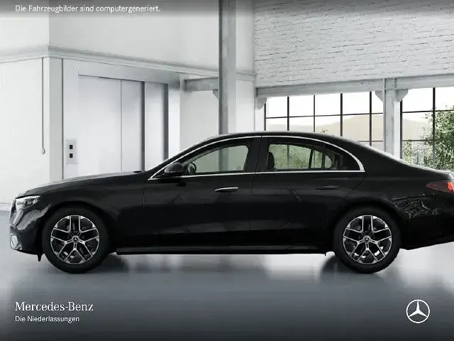Gebraucht Mercedes E200 Avantgarde 204 PS (150 kW) 2025 Obsidianschwarz Limousine