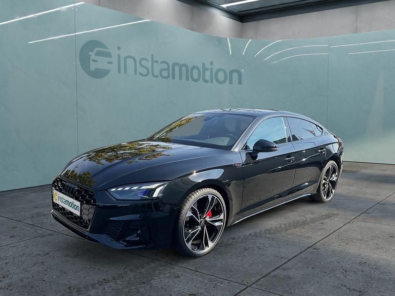 Schwarz Gebraucht 2025 Audi A5 Sportback Kleinwagen | 55.299 € - Bild 1/4