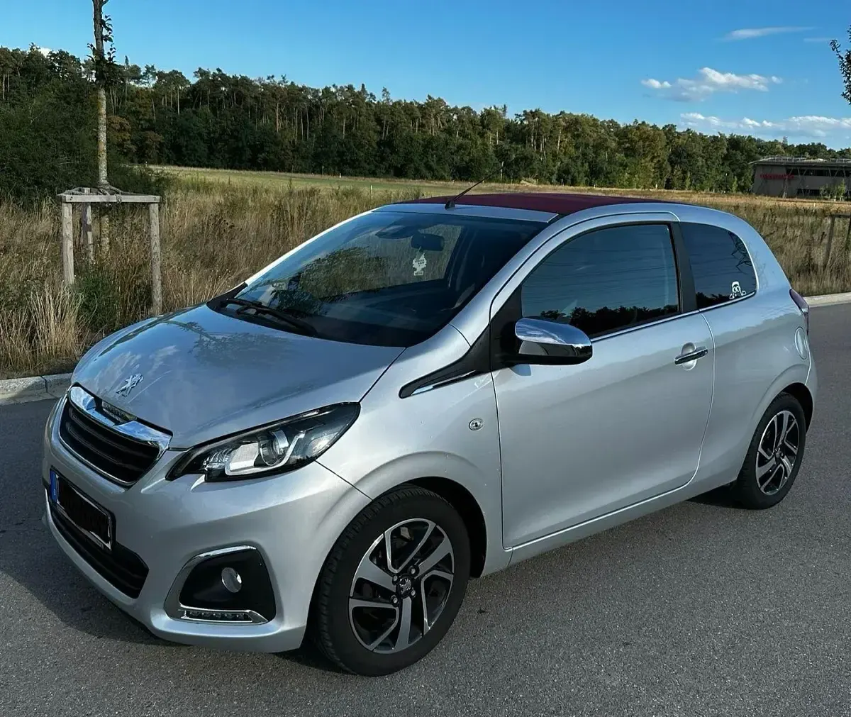 Gebraucht Peugeot 108 Allure 82 PS (60 kW) 2017 Silber Kleinwagen