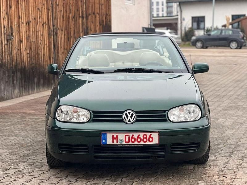 Gebraucht VW Golf Cabriolet Classicline 101 PS (74 kW) 1998 Grün Cabrio