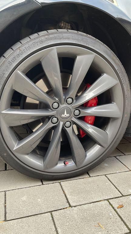 Gebraucht Tesla Model S Performance 567 kW (772 PS) 2017 Schwarz Kleinwagen