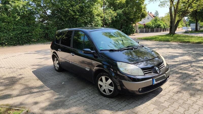 Schwarz Gebraucht 2006 Renault Grand Scénic II Van / Kleinbus | 2.200 € - Bild 1/4