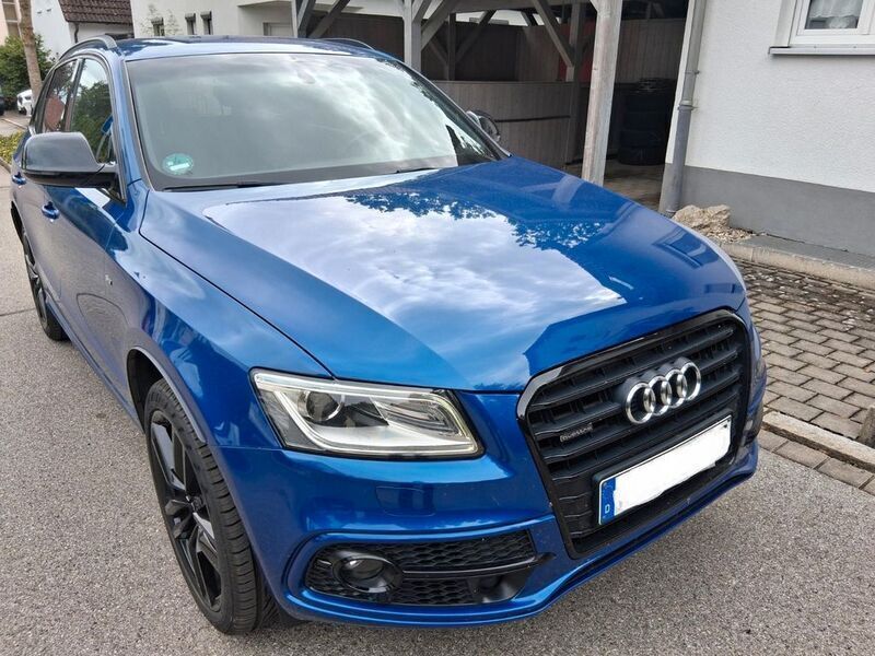 Blau Gebraucht 2016 Audi Q5 Ambiente SUV | 19.499 € (Fairer Preis) - Bild 1/4
