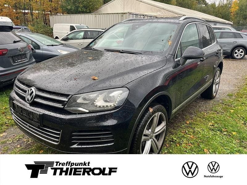 Schwarz Gebraucht 2013 VW Touareg Exclusive SUV | 16.450 € (Guter Preis) - Bild 1/4