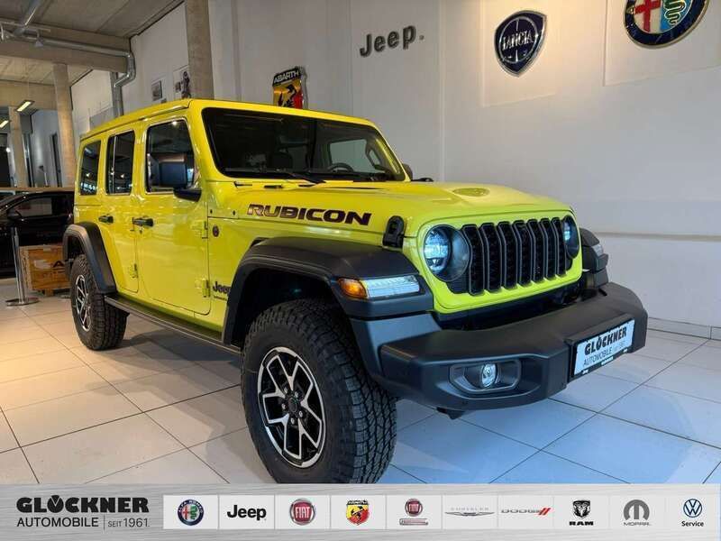 Gelb Gebraucht 2025 Jeep Wrangler Rubicon SUV | 76.990 € - Bild 1/4