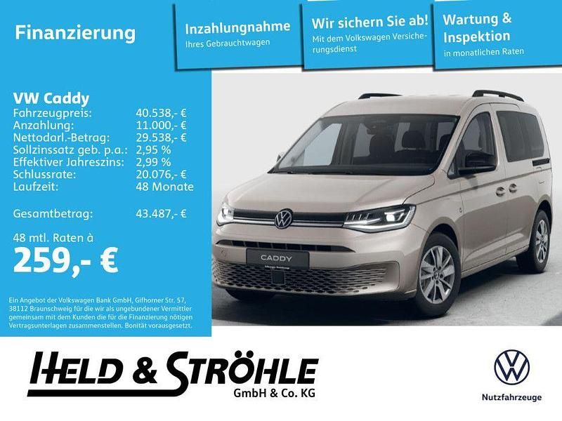 Mojave beige metallic Neu 2025 VW Caddy Life Van / Kleinbus | 36.888 € (Fairer Preis) - Bild 1/4