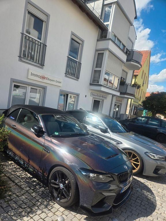 Blau Gebraucht 2018 BMW M240 M Sport Cabrio | 29.999 € - Bild 1/4