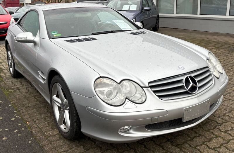 Silber Gebraucht 2003 Mercedes SL500 Cabrio | 18.990 € - Bild 1/4