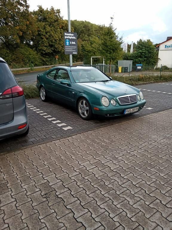 Grün Gebraucht 1998 Mercedes CLK430 Coupé | 3.600 € (Superpreis) - Bild 1/2