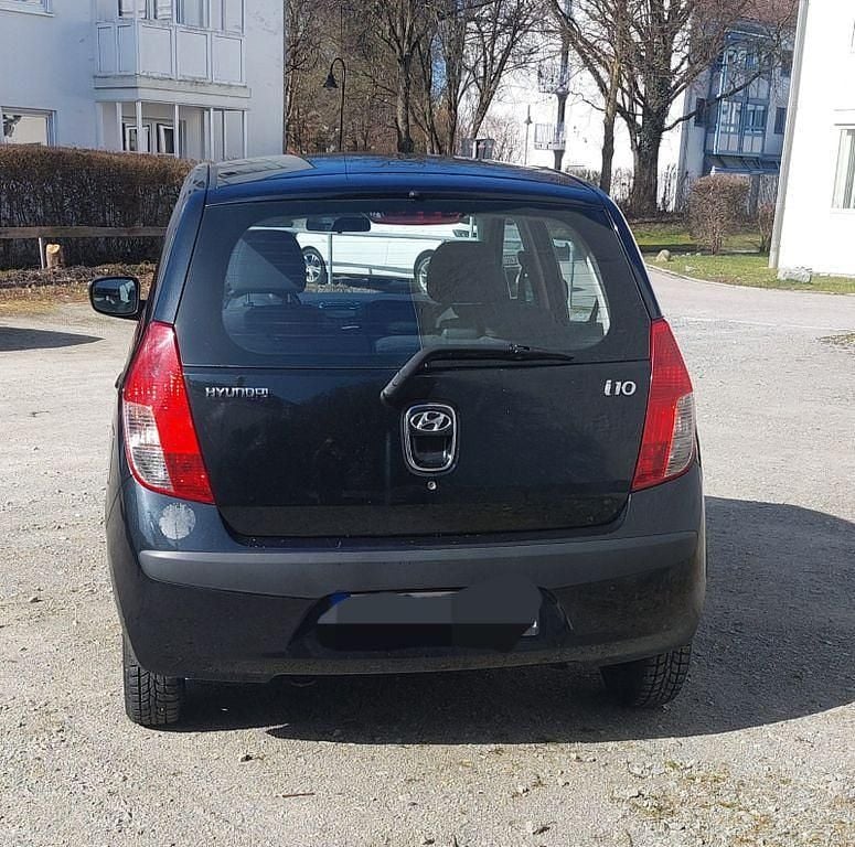 Gebraucht Hyundai i10 67 PS (49 kW) 2008 Schwarz Kleinwagen