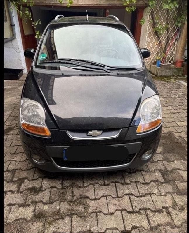Schwarz Gebraucht 2009 Chevrolet Matiz Kleinwagen | 650 € - Bild 1/4