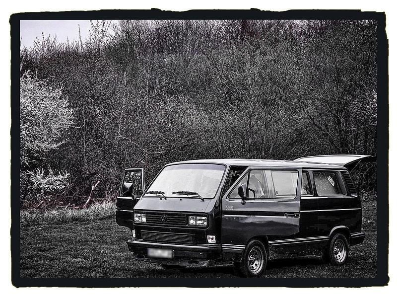 Second-hand VW T3 70 CP (51 kW) 1992 Albastru Van