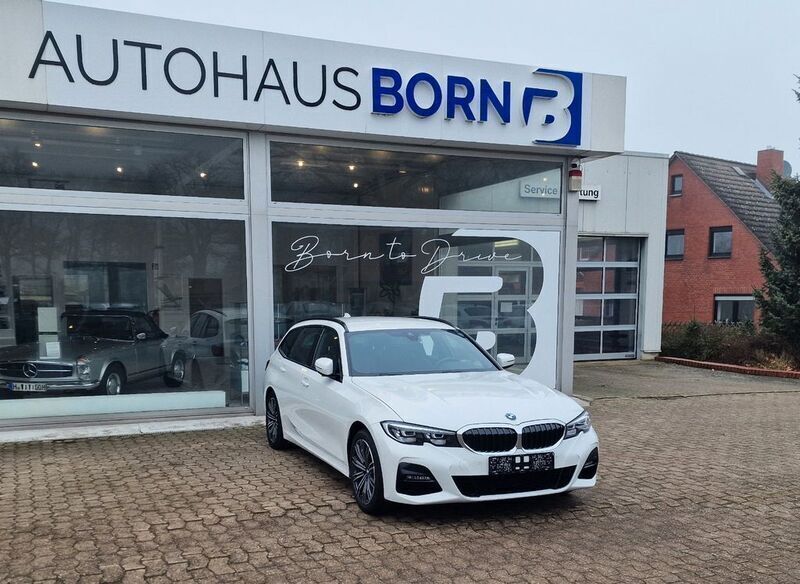 Gebraucht BMW 330e M Sport 184 PS (135 kW) 2021 Weiß Kombi