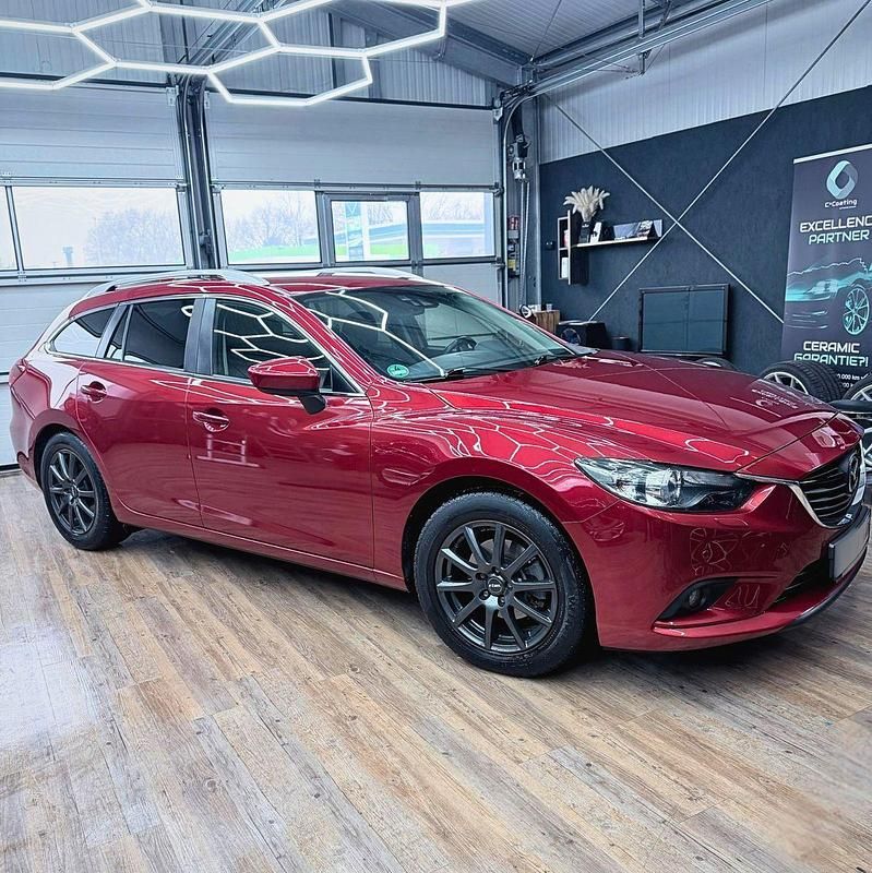Gebraucht Mazda 6 150 PS (110 kW) 2013 Rot Kombi