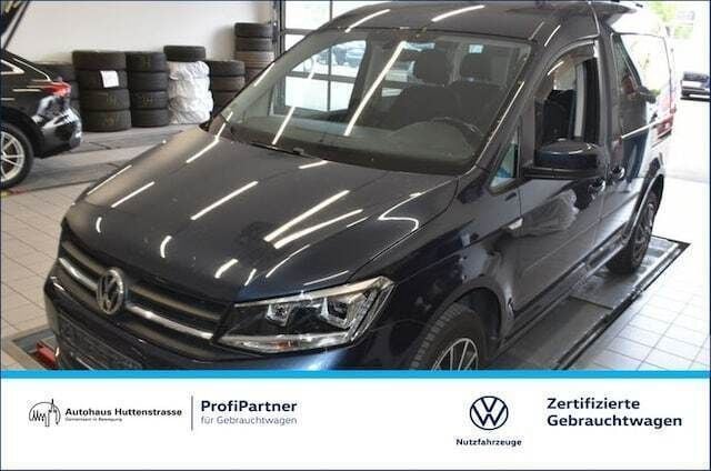 Blau Gebraucht 2015 VW Caddy Trendline Van / Kleinbus | 13.340 € (Fairer Preis) - Bild 1/4