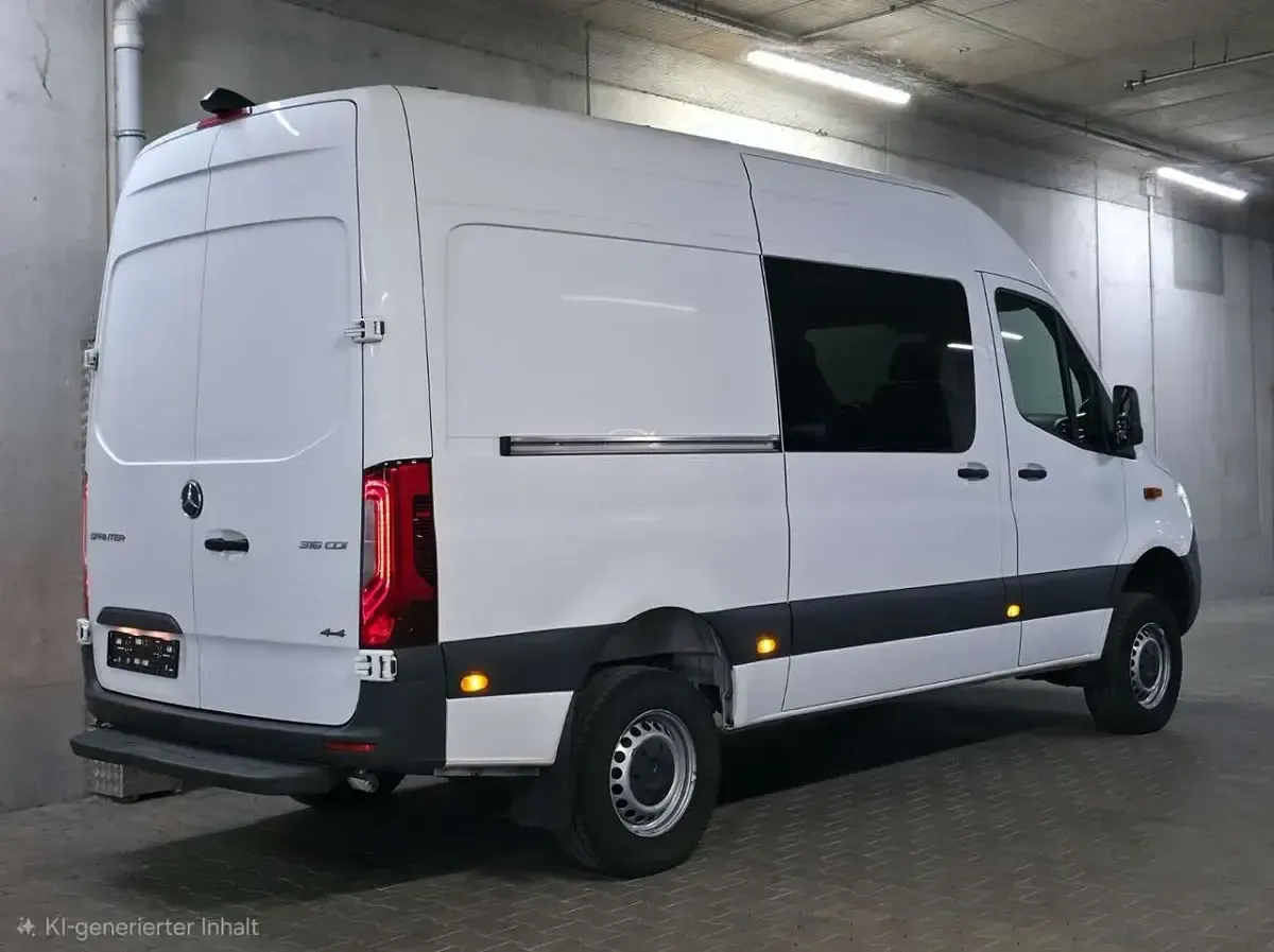 Gebraucht Mercedes Sprinter 163 PS (119 kW) 2021 Weiß Van