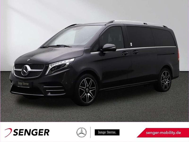 Grau Gebraucht 2022 Mercedes V300 Exclusive Van / Kleinbus | 60.950 € (Guter Preis) - Bild 1/4