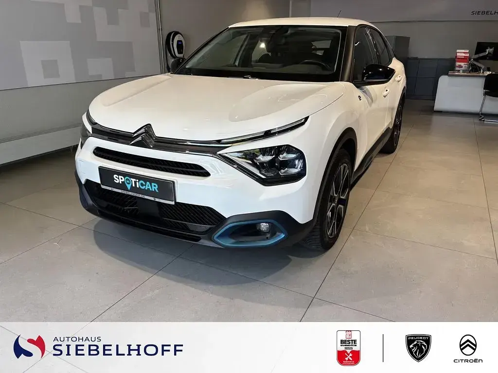 Gebraucht Citroën e-C4 Feel 100 kW (136 PS) 2023 Weiß Limousine