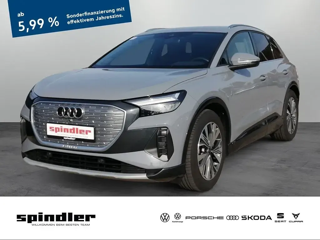 Gebraucht Audi Q4 e-tron Advanced Plus 219 kW (299 PS) 2022 Kieselgrau SUV
