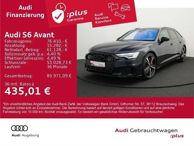 Firmamentblau metallic Gebraucht 2024 Audi S6 Ambiente Kombi | 76.410 € (Etwas zu teuer) - Bild 1/4
