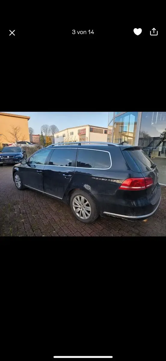 Gebraucht VW Passat 140 PS (102 kW) 2011 Schwarz Kombi
