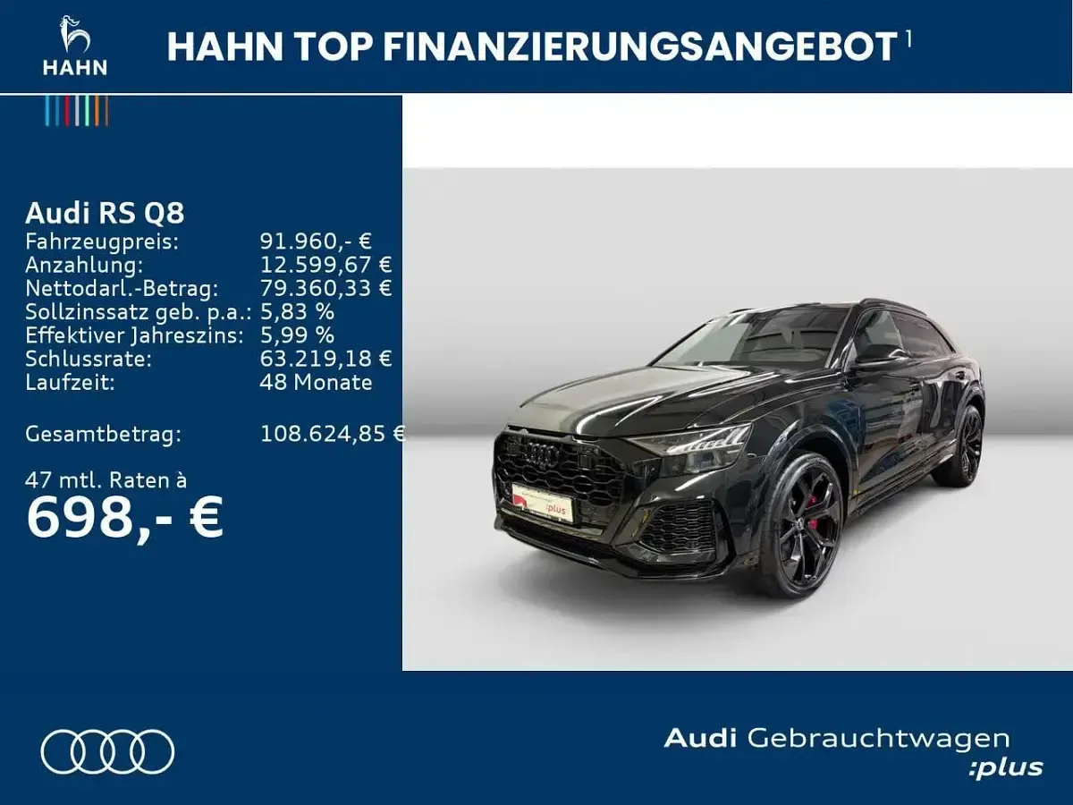 Gebraucht Audi Q8 Sport 600 PS (441 kW) 2023 Schwarz SUV