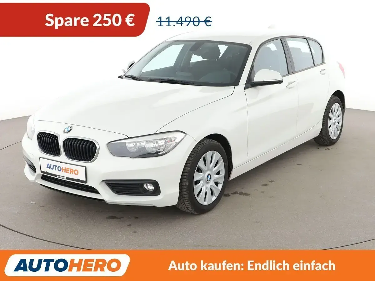 Gebraucht BMW 116 Advantage 109 PS (80 kW) 2016 Kleinwagen