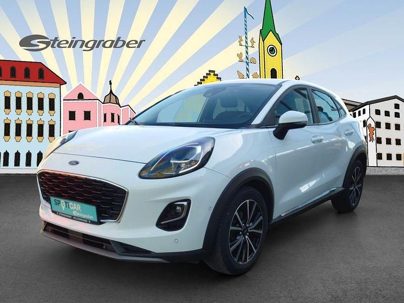 Gebraucht Ford Puma Titanium 125 PS (91 kW) 2020 Weiß SUV