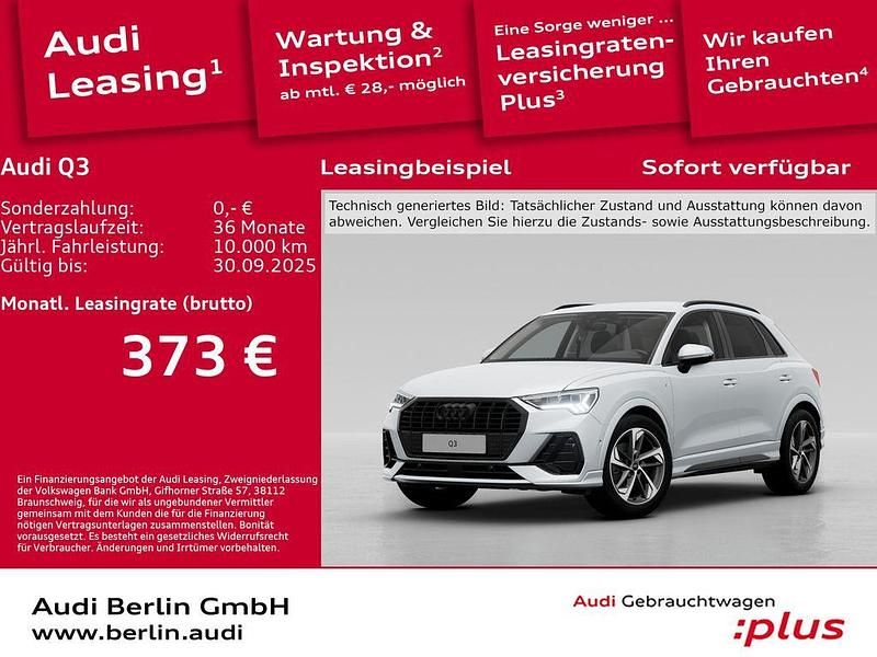 Weiß Gebraucht 2025 Audi Q3 S-Line SUV | 41.900 € (Fairer Preis) - Bild 1/3