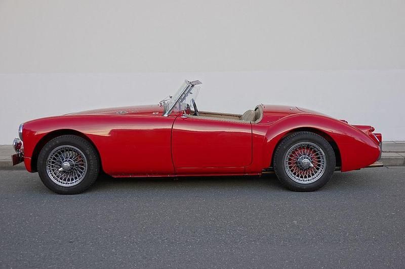 Second-hand MG A 80 CP (58 kW) 1961 Roșu Cabrio