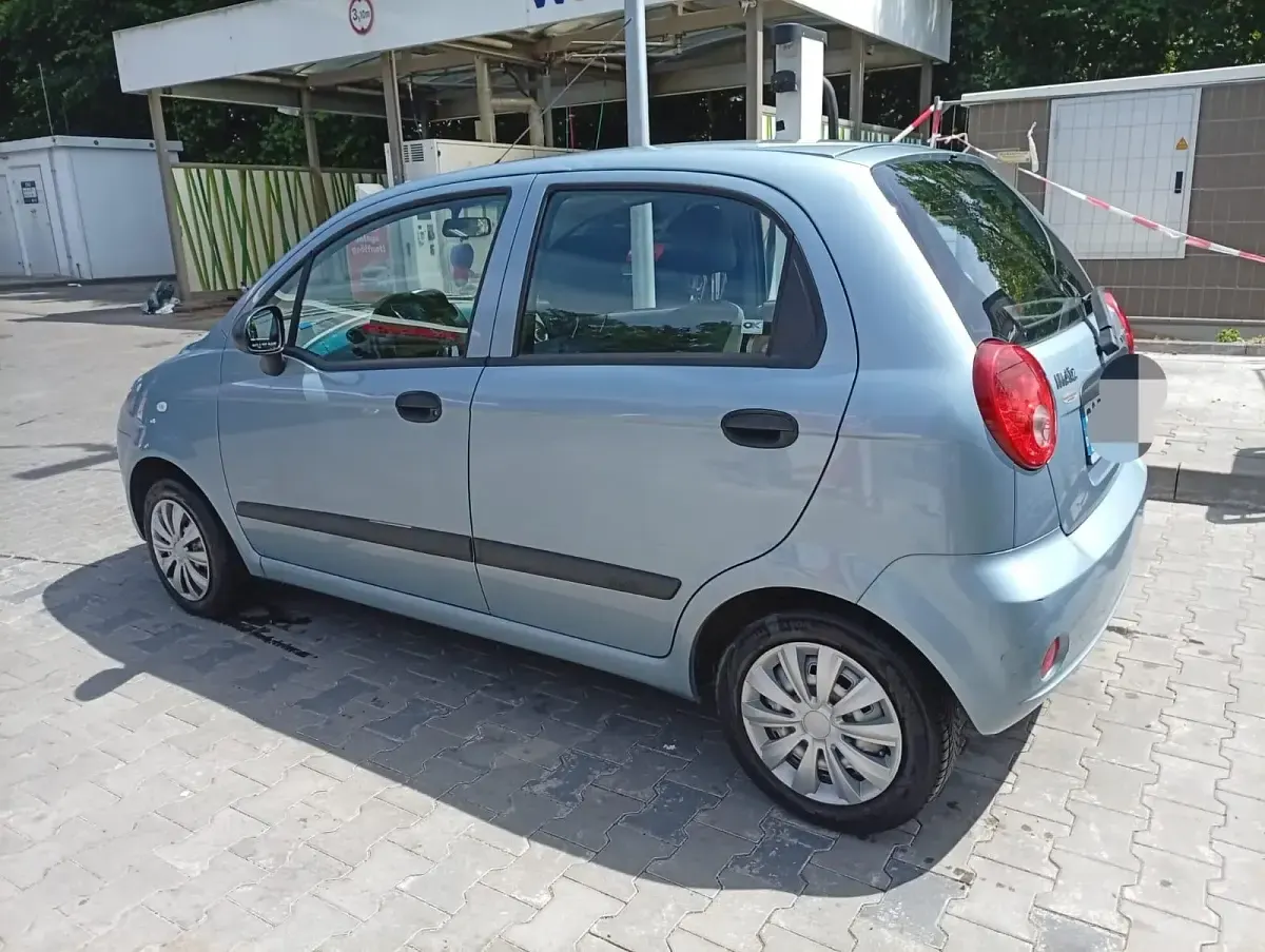 Gebraucht Chevrolet Matiz 52 PS (38 kW) 2009 Blau Kleinwagen