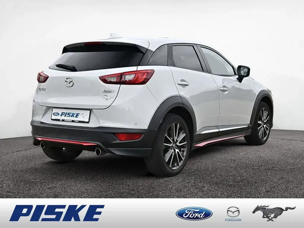 Gebraucht Mazda CX-3 Sports-Line 120 PS (88 kW) 2017 Weiß SUV