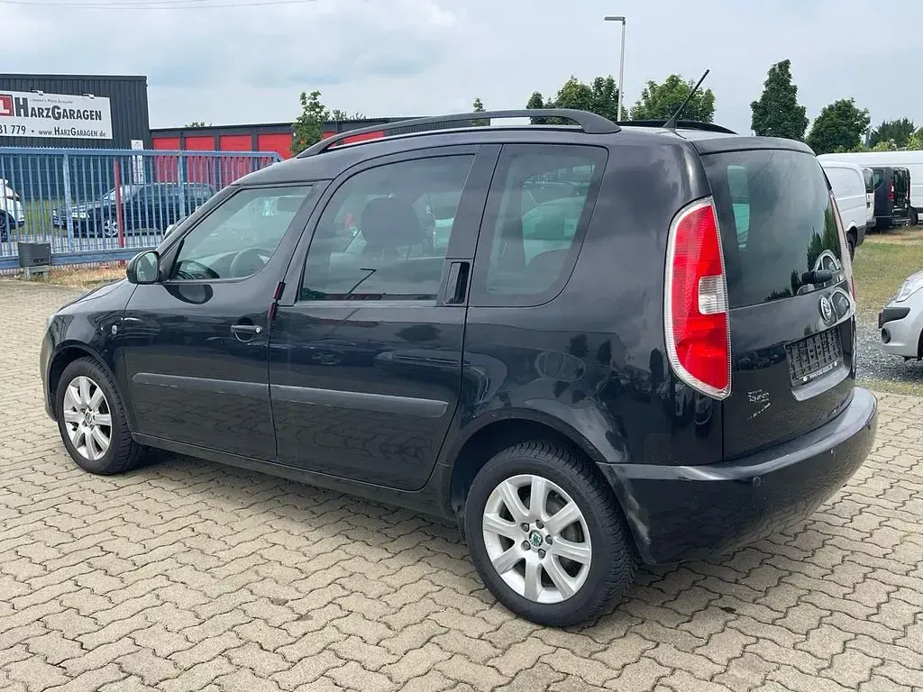 Gebraucht Skoda Roomster Ambition 86 PS (63 kW) 2012 Schwarz Van / Kleinbus