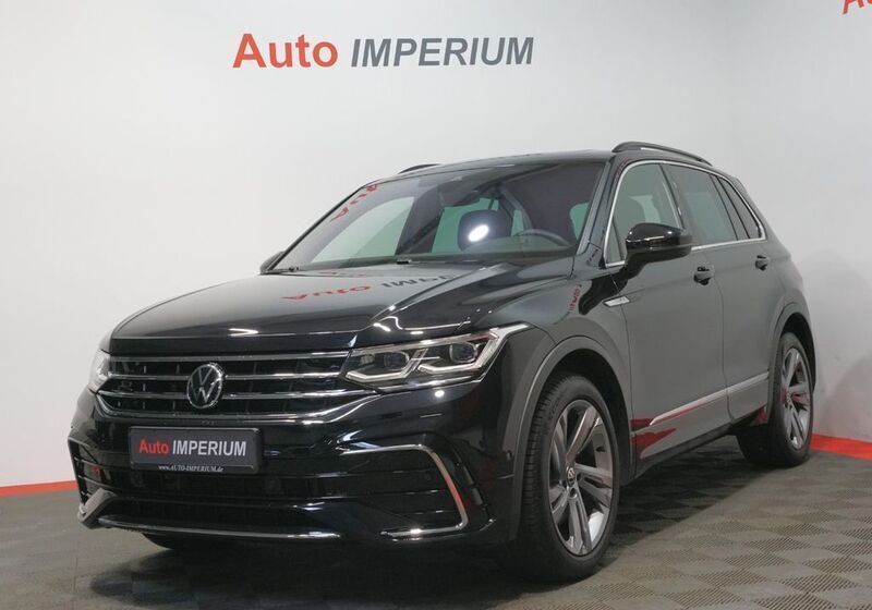 Schwarz Gebraucht 2021 VW Tiguan R-line SUV | 34.990 € (Fairer Preis) - Bild 1/4