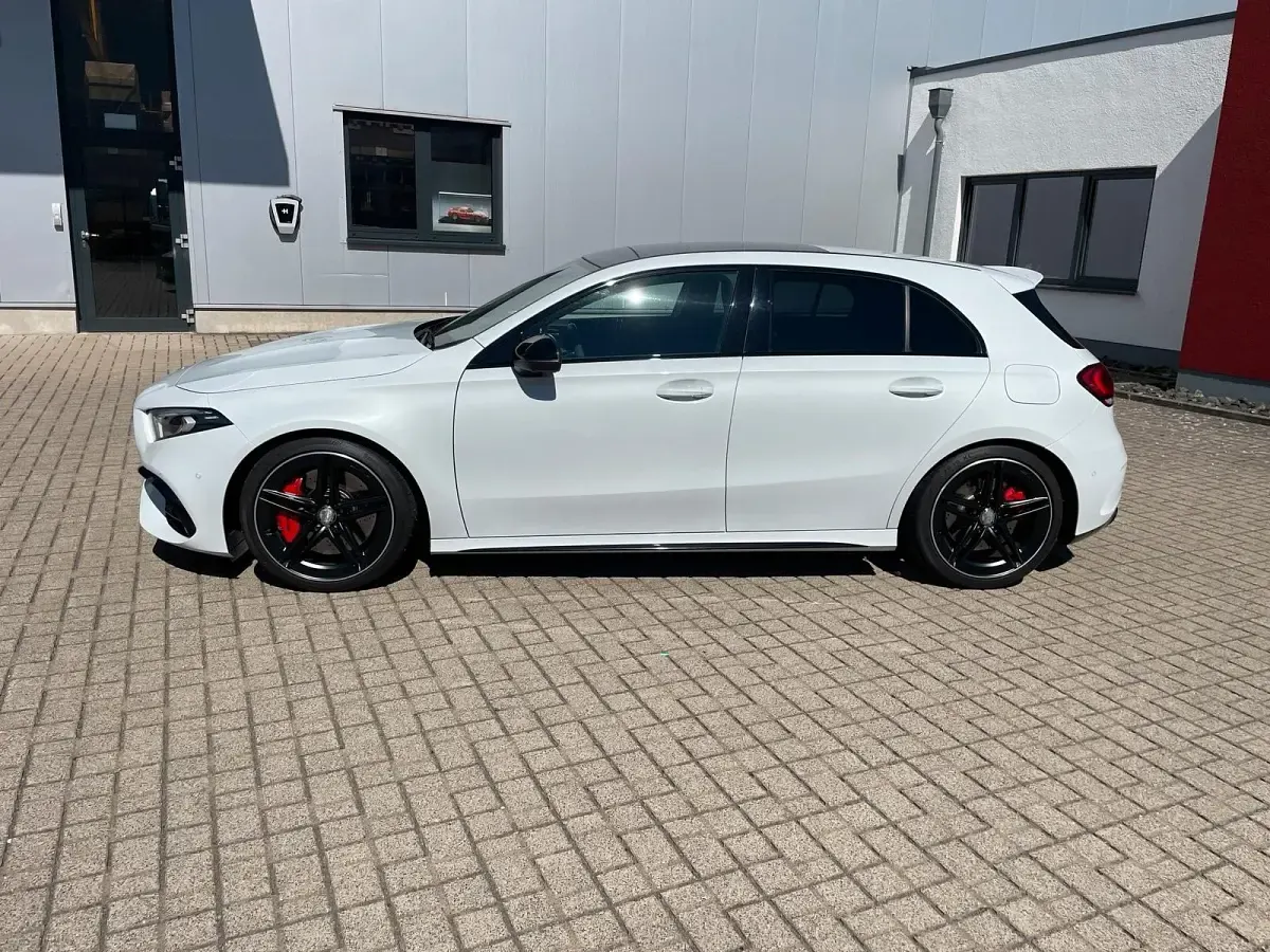 Gebraucht Mercedes A45 AMG AMG 421 PS (309 kW) 2022 Weiß Kleinwagen