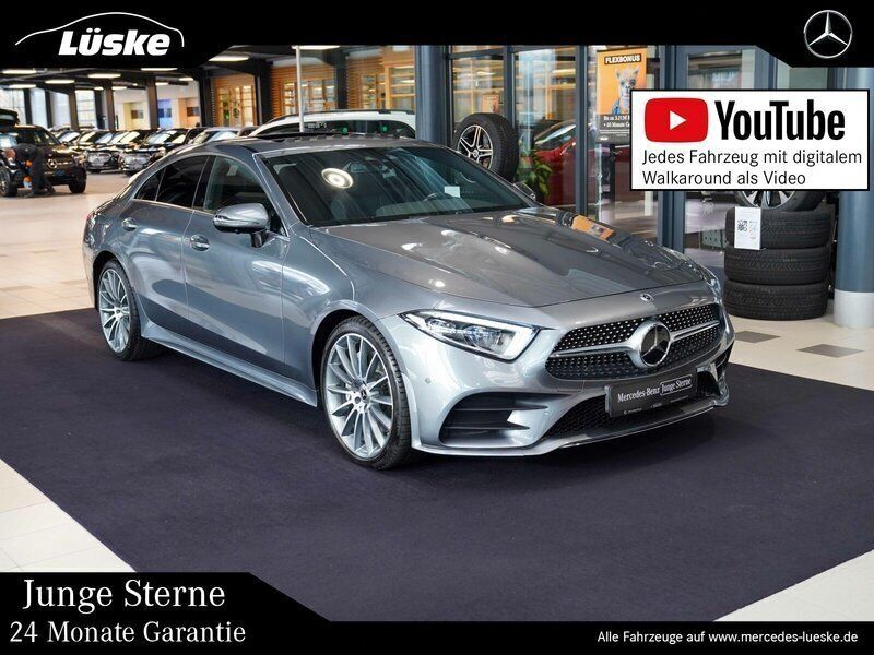 Selenitgrau Gebraucht 2021 Mercedes CLS400 AMG line Coupé | 53.900 € (Fairer Preis) - Bild 1/4