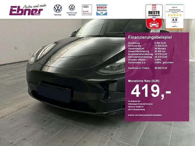 Gebraucht Tesla Model Y 378 kW (514 PS) 2023 Sonderlackierung schwarz SUV