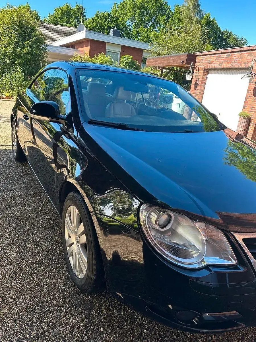 Gebraucht VW Eos 170 PS (125 kW) 2006 Schwarz Cabrio