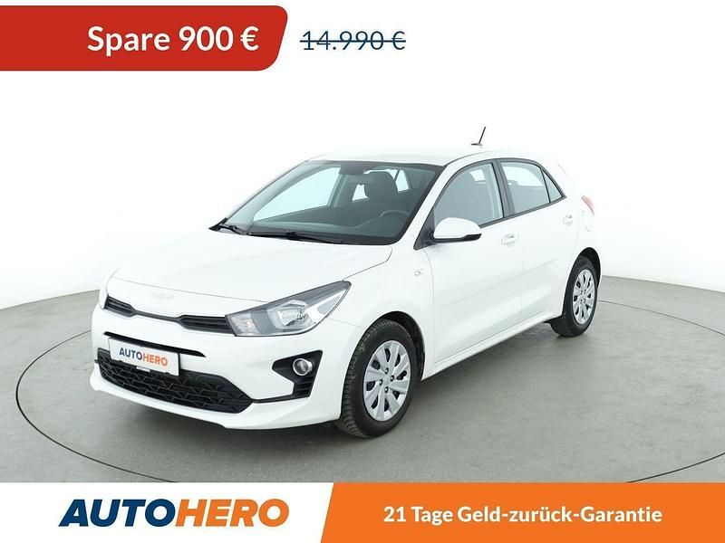 Weiß Gebraucht 2022 Kia Rio Edition 7 Kleinwagen | 14.090 € (Fairer Preis) - Bild 1/3