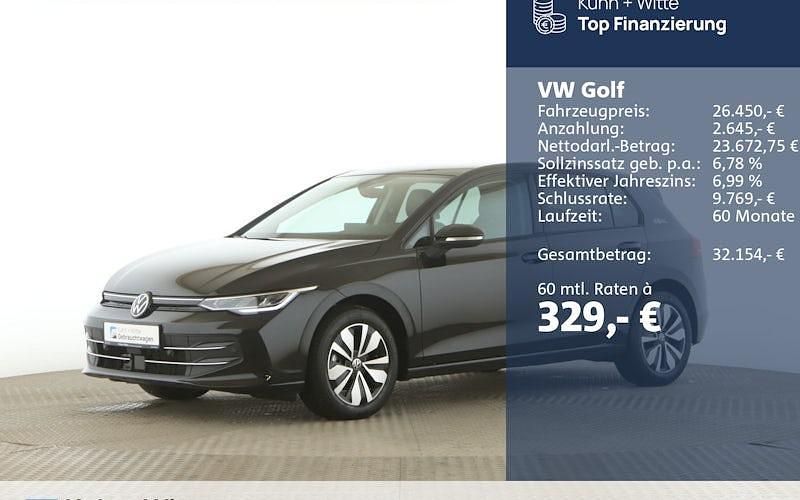 Gebraucht VW Golf VIII Goal 116 PS (85 kW) 2025 Grenadillschwarz metallic Limousine