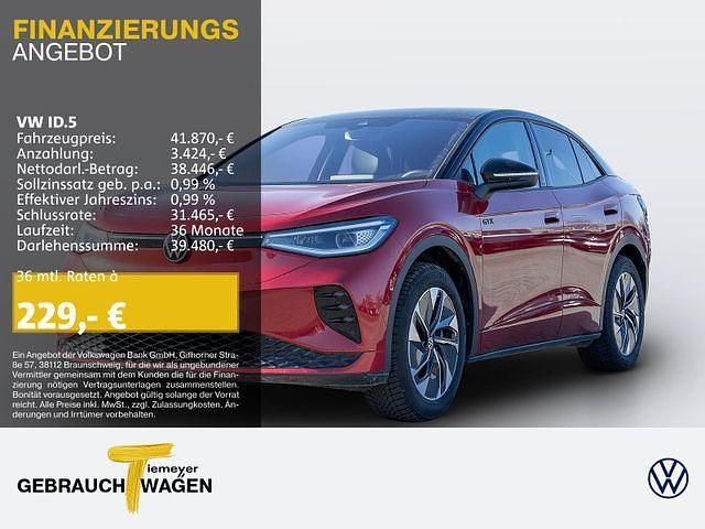 Rot Gebraucht 2023 VW ID.5 GTX SUV | 41.490 € (Fairer Preis) - Bild 1/1