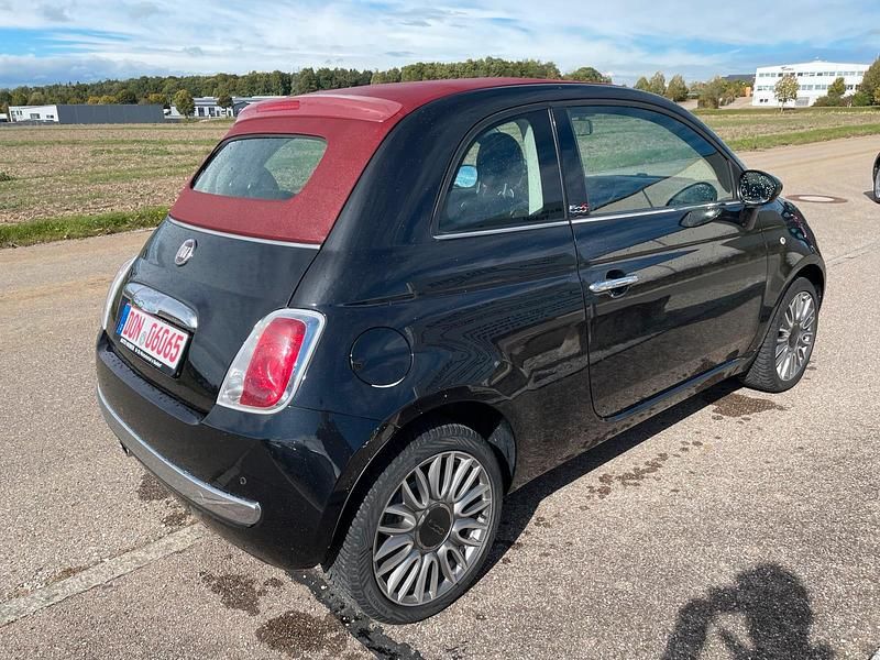 Gebraucht Fiat 500 Lounge 69 PS (50 kW) 2014 Schwarz Cabrio